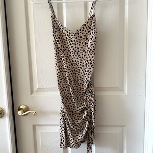 Leopard print dress XSM
